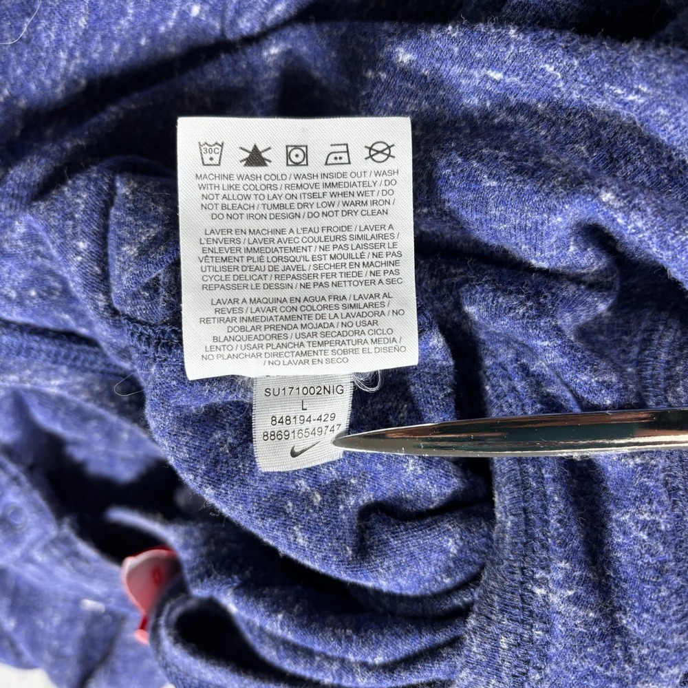 Vintage Nike Romper Girls‎ Large Blue Jumpsuit Drawstring Sleeveless 848194 429 - Picture 5 of 10